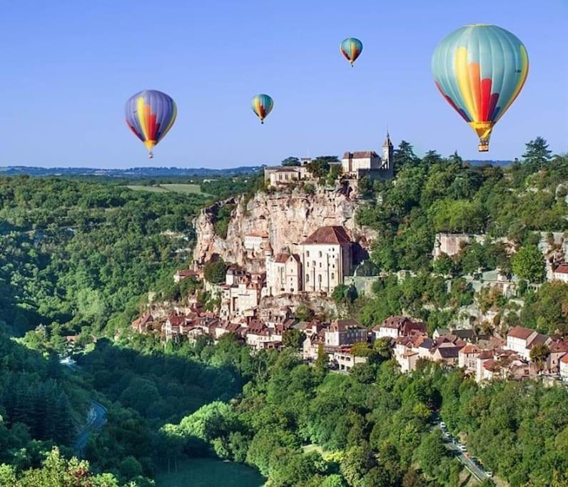 Vakantiehuis La Poire, Op Landgoed Aan De Dordogne Prudhomat Exterior foto